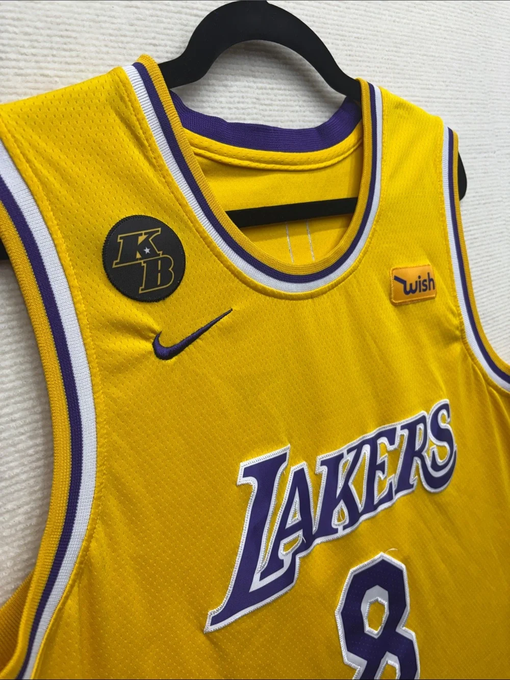 Nike Kobe Bryant “Swingman” Los Angeles Lakers #8 Basketball Jersey 52